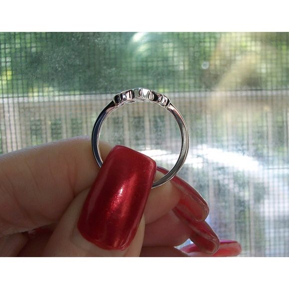 925 STERLING SILVER Lotus Flower Fashion Ring - Picture 8 of 16